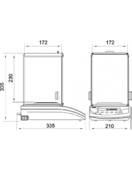 Balanzas analíticas TYP-ASC